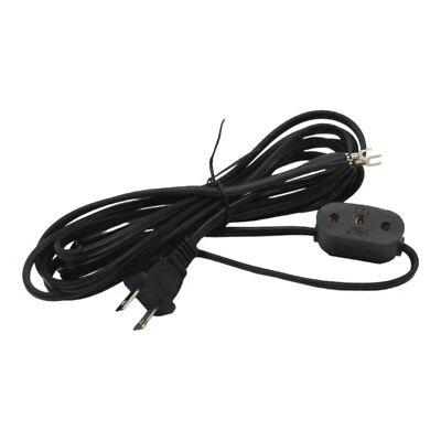 Power Cord Double Lead Fits Singer Models 15, 66, 99, 201, 221, 206, 306, 319 - Image 1 of 4