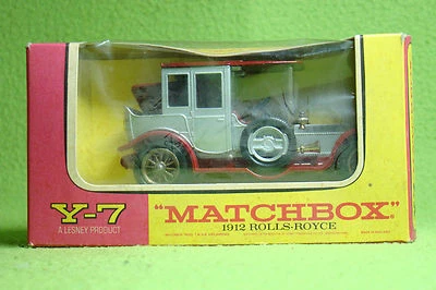Modellauto - Matchbox - Models of Yesteryear Y-7 - 1912 Rolls Royce - OVP - Bild 1 von 4