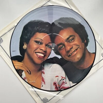 JOHNNY MATHIS & DENIECE WILLIAMS. 1978  Picture Disc LP TTBE - Photo 1/4