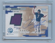 Chris Redman 2000 Upper Deck evolve Rookie Auto Jersey 21/50 Rc Autograph rare
