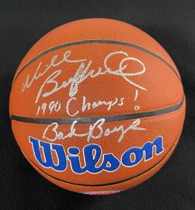 Baloncesto William Bedford firmado e inscrito de los Detroit Pistons JSA certificado de autenticidad - Imagen 1 de 3