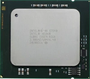 Intel Xeon 6 Core E7540 2.0GHz SLBRG 6 CORE PROCESSOR CPU AT80604004878AA - Picture 1 of 1