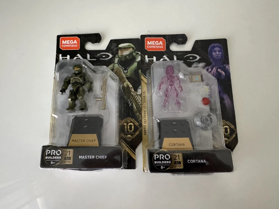 2019 MEGA Construx Halo Series 10 Master Chief GFT35 Pro Builders Figure