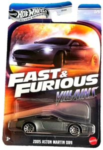 Hot Wheels Fast & Furious Aston Martin DB9 2005 2/5 Silver Series Villains - Foto 1 di 11