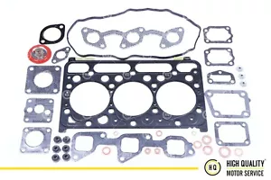 Kit guarnizioni completo con guarnizione testa per Kubota, 1G750-03312, D1703, D1803. - Foto 1 di 3