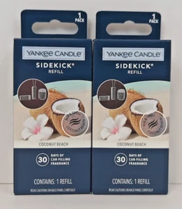 Yankee Candle Sidekick Refill Coconut Beach 2 Pack - Picture 1 of 12