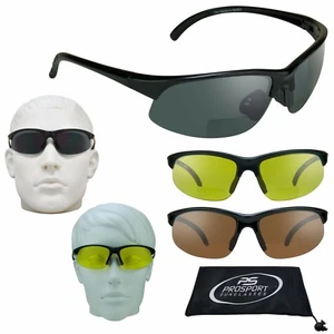 Gafas de sol bifocales gafas de lectura amarillo claro para lectores de sol de golf - Imagen 1 de 20