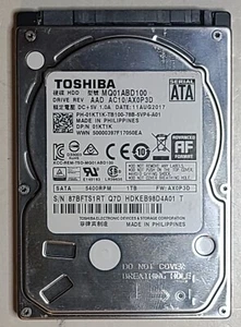 NEW - Original Dell Inspiron 5000 17-5755 Hard Drive 1KT1K 1TB 5400RPM AMD MODEL - Picture 1 of 6