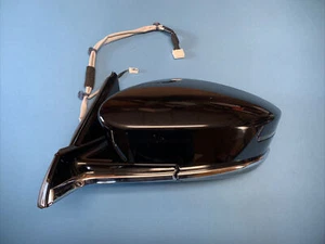 22 - 24 Acura Mdx Tech Left Driver Door Mirror Fathomless Black Pearl Nh893p Oem - Bild 1 von 10