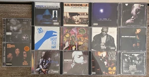 90's Hip Hop Gangsta Rap CD Lot Method Man Wu-Tang Busta Ice Cube Jay-Z Fugees - Picture 1 of 8