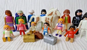 Playmobil Mixed Figures Horse And Accessories Lot of 18 All Complete Pieces - Picture 1 of 8