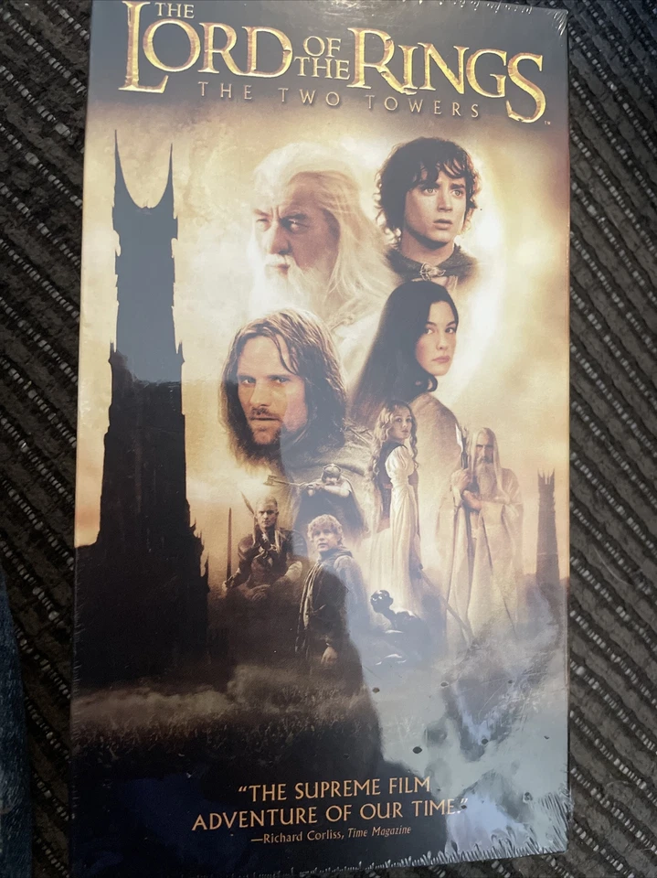 2 Lord of The Rings Movies Two Towers and Friendship VHS (factory )