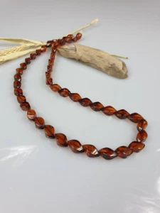 Collana Ambra Ambra Baltica Naturale Collana Gioielli Collana Fatta a Mano - Foto 1 di 3