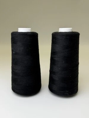 LOT OF 2 -Talon SureLock color 568-Black polyester 3000 yds - Image 1 of 4