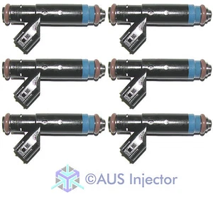 [50034-6] Set of 6 Fuel Injectors fit {4.0L} GRAND CHEROKEE WRANGLER TJ  - Bild 1 von 1