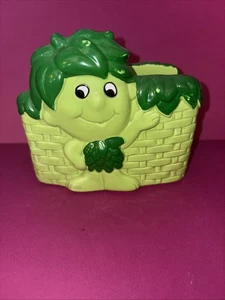Vintage lustiger grüner riesiger kleiner Spross Pillsbury Serviettenhalter Taiwan - Bild 1 von 5