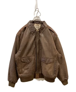 GLOBAL IDENTITY A-2 flight jacket Size: M Brown Men - Picture 1 of 7