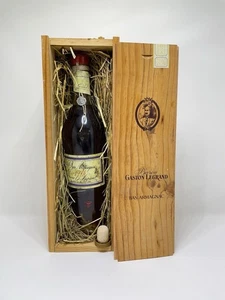 Baron Gaston Legrand Bas Armagnac 1974 in Holzbox - Bild 1 von 9