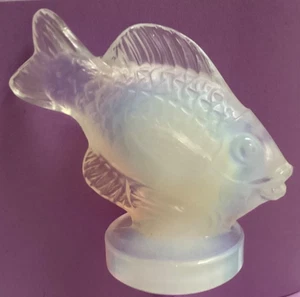 VINTAGE SABINO OPALESCENT GLASS FISH FIGURINE 5 CMS TALL - Picture 1 of 12