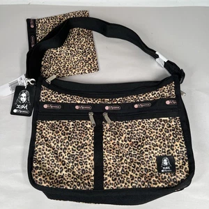 Bolso Bandolera Lesportsac X-girl Estampado de Leopardo De Lujo Todos los Días - Imagen 1 de 9