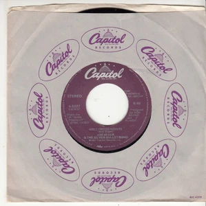 BOB SEGER - HOLLYWOOD NIGHTS/FEEL LIKE A NUMBER - ORIGINAL 45 - GREAT SHAPE - Picture 1 of 2