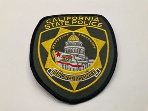 Olive Green California State Police Police CA - Picture 1 of 2