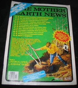 Mar/Apr 1979 THE MOTHER EARTH NEWS #56 (VERY GOOD) CURE CANCER - Picture 1 of 1