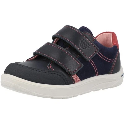 Ricosta Pepino Jamie Azul Niños Zapatos Gamuza Cuero Fácil de Rasgar Cinta Mediana Foto 1 de 4