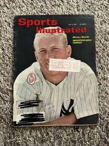 Sports illustrated July 2, 1962 Mickey Mantle on the cover - Picture 1 of 7