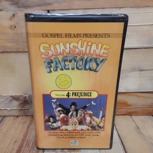 Sunshine Factory Vol 4 Prejudice VHS Sealed Gospel Films Kids Christian Learning - Picture 1 of 4