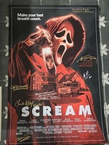 Scream Movie Poster Print by Paul Mann 24x36 Ghostface Matthew Lillard + 6 - Picture 1 of 13