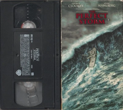 The Perfect Storm (VHS, 2000) George Clooney, Mark Wahlberg, John C. Reilly, All - Image 1 of 4