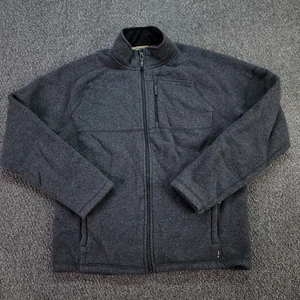 Smartwool Sweater Men XL Gray Echo Lake Full Zip Fleece Wool Blend Gorpcore - Picture 1 of 9