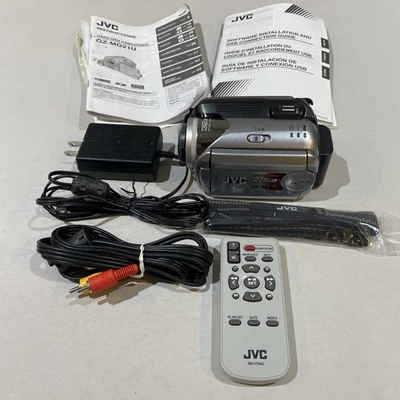 JVC Everio GZ-MG21U 20GB Hard Disk Drive Camcorder & Acc TESTED Needs Battery - Image 1 of 4