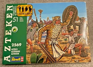 Revell Azteken Conquest of Mexico No. 2569  1:72 Scale  Model Kit  Figures - Picture 1 of 2