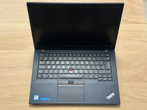 Lenovo ThinkPad T470S Laptop i5 7th Gen 8GB RAM 256GB NVMe SSD Win 11 Pro - Picture 1 of 11