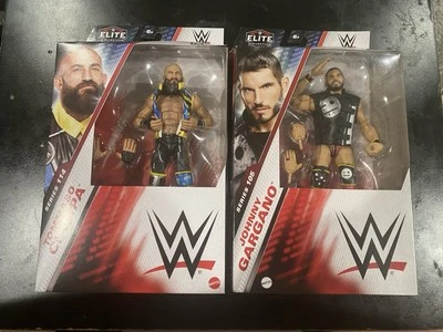 WWE Johnny Gargano Elite 105 bonecos de luta livre faça você mesmo Tommaso Ciampa 114 pacote novo em folha - Imagem 1 de 2