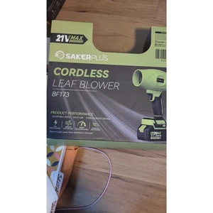 Saker Cordless Leaf Blower Handheld Blower Portable Dust Cleaner 180000 RPM - Picture 1 of 11