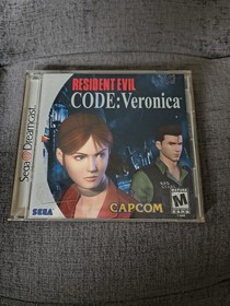 Resident Evil Code Veronica (Dreamcast, 2000) CIB W/Reg Card 