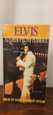 Elvis Aloha From Hawaii VHS Hi-Fi Lightyear 1991 Factory Sealed–30 Greatest Hits - Image 1 of 4