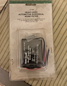 Filtro de ruido eléctrico automotriz de alta resistencia RadioShack 270-055 20 amperios - NUEVO - Imagen 1 de 7