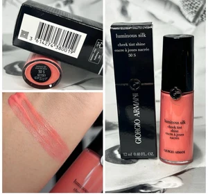 NUEVO EN CAJA Giorgio Armani ~ 50S STARLIT MELOCOTÓN ~ Tinte de mejillas brillo seda luminoso - Imagen 1 de 5