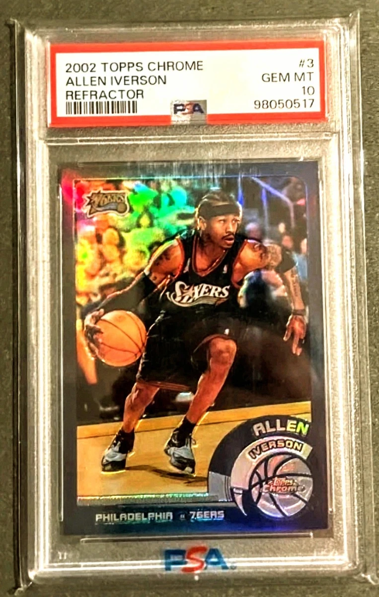 Allen Iverson Basketball 2002-03 Season Sports Trading Cards