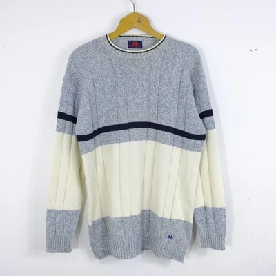 Kappa Vintage Maglione Uomo Taglia L Cotone Girocollo Comodo Invernale Casual - Immagine 1 di 4