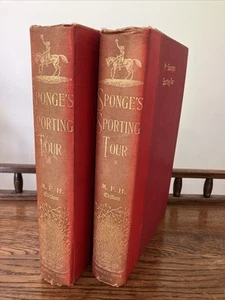 Mr Sponge's Sporting Tour 2 Vols 1899, Surtees, Limited Edition, Illustrated - Picture 1 of 24