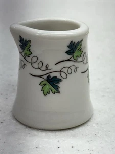 VTG Chunky Ironstone Pitcher Creamer Vines And Leaves Farm House Cottage - Picture 1 of 7