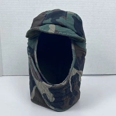 Gorra/forro de casco aislante Woodland Camo edición del ejército de Estados Unidos para hombre talla 7; caza Foto 1 de 4