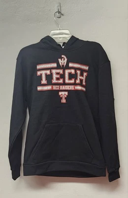 FOR CHARITY - Texas Tech Hoodie Sweatshirt Raiders University  Small Black - Image 1 of 4