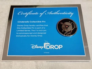Disney Drop Cinderella Sammlerstück Pin Exklusive Sammlung Neu in Verpackung - Bild 1 von 6
