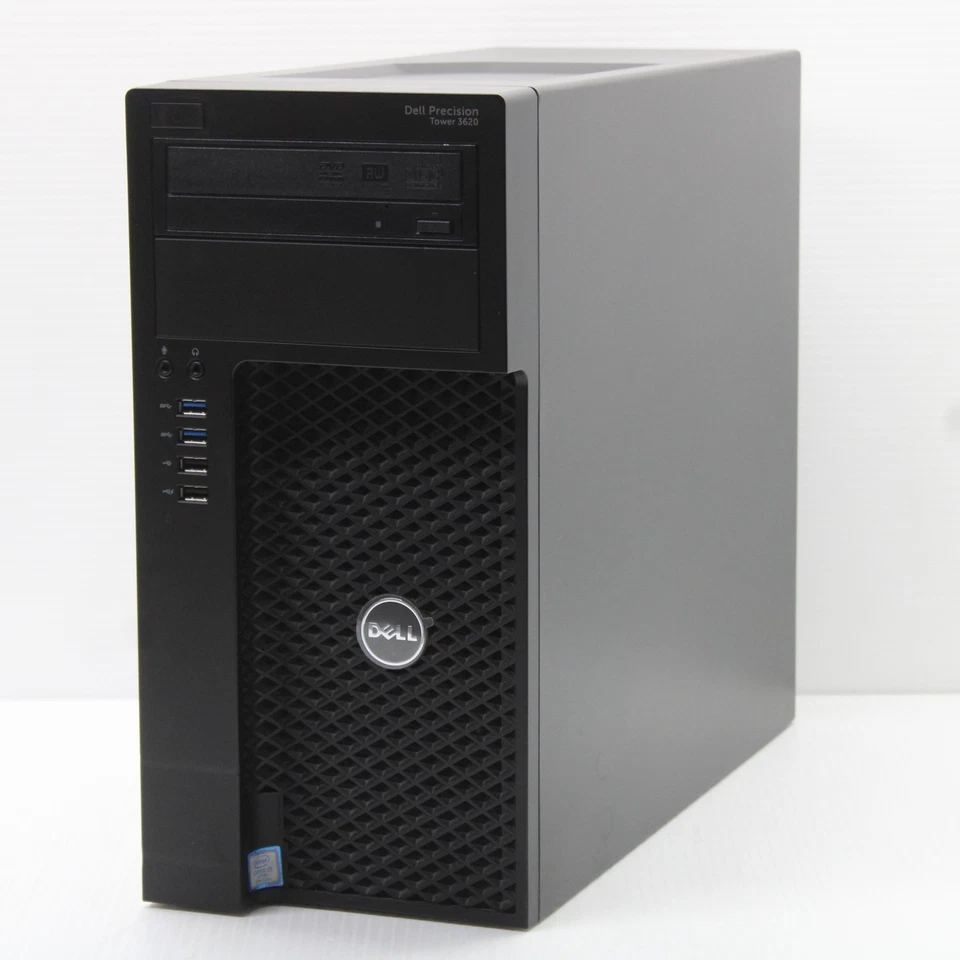 Dell Precision 3620 Tower PC Intel i7 7700 16GB RAM 256GB SSD WiFi Win 11 Pro - Image 1 of 4